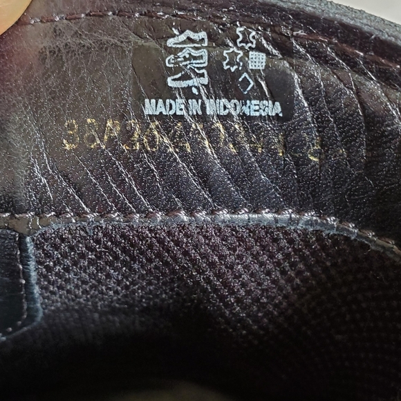 Ecco touch 15 black suede leather boots - Picture 9 of 12